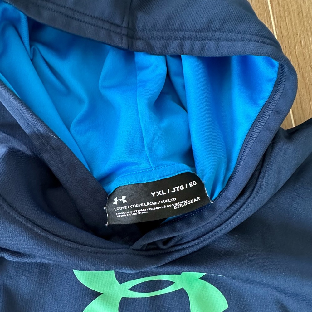 Under Armour Kids’ Boys’ Baseball Graphic Hooded Sweatshirt Hoodie - Picture 9 of 9